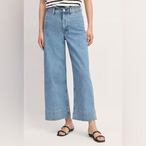 Everlane The Cropped Mariner Jean - light blue - size 29